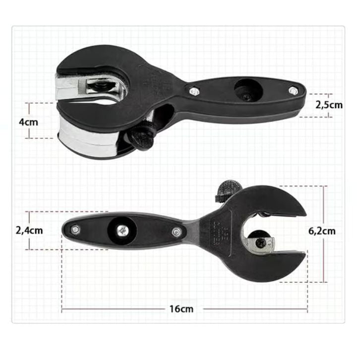 Ratschen-Rohrschneider – Präzise Schnitte für Kupfer & PVC