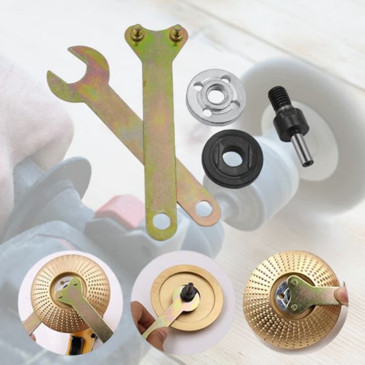 5-tlg Bohrmaschinen-Winkelschleifer Adapter – Schneid- & Polierstab