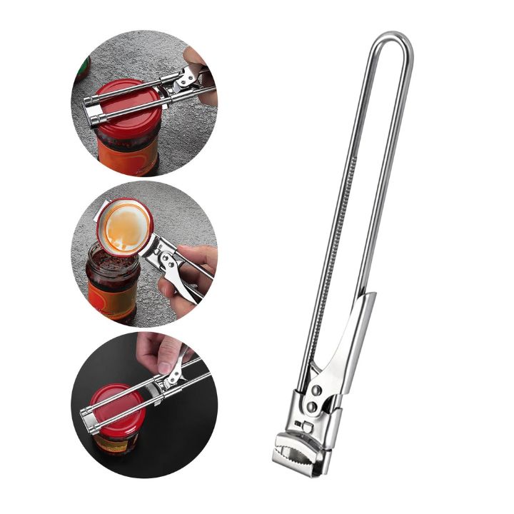 1+1 Gratis | Verstellbarer Edelstahl-Deckelöffner