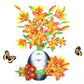 1+1 Gratis | 3D-Vasen-Wandsticker – Abnehmbare Blumendeko