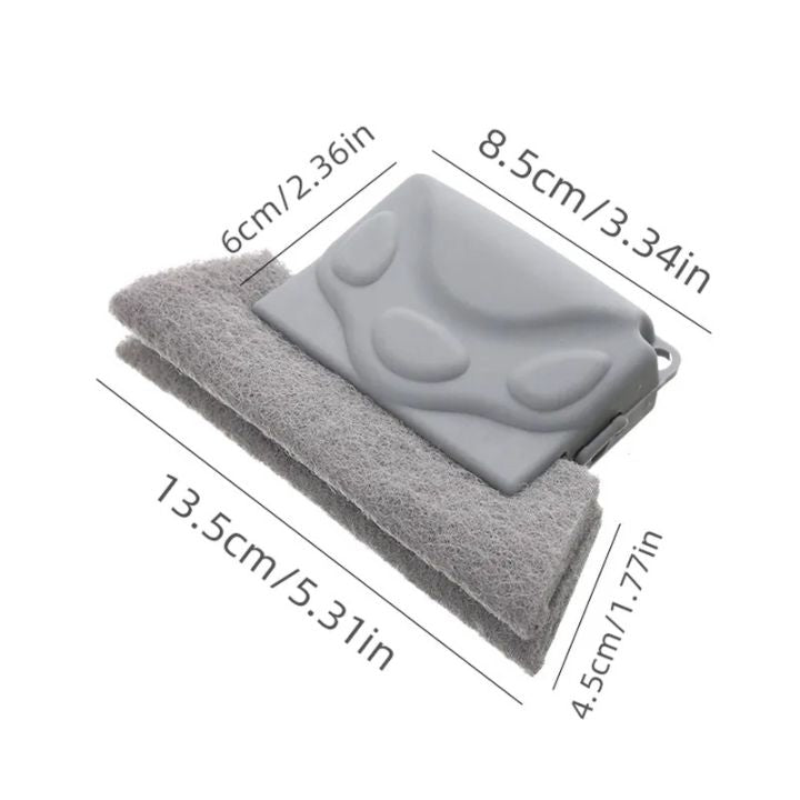 2+2 Gratis | Fensterbürste mit Griff – gründliche Reinigung schmaler Ecken