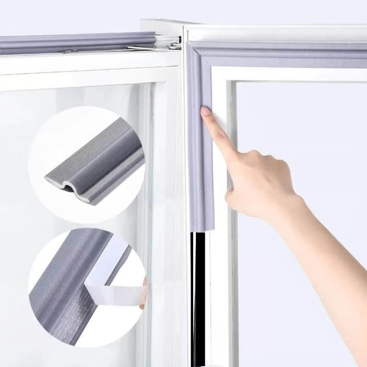 1+1  Rolle Gratis | Selbstklebendes Dichtungsband für Fenster & Türen
