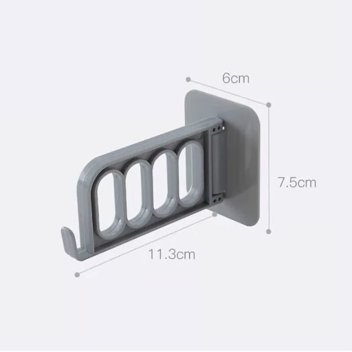 1+1 Gratis | Stanzfreier Falthaken – Platzsparendes Wandzubehör