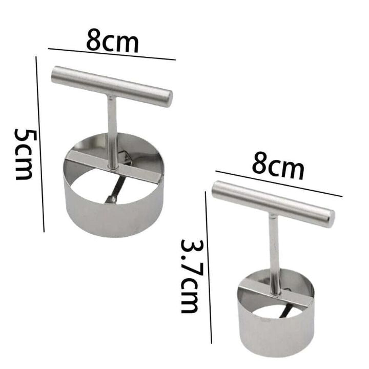 Müheloser Edelstahl-Obstentkerner