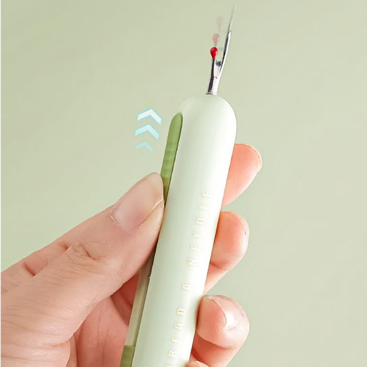 1+1 Gratis | 2-in-1 Nadeleinfädler & Nahttrenner