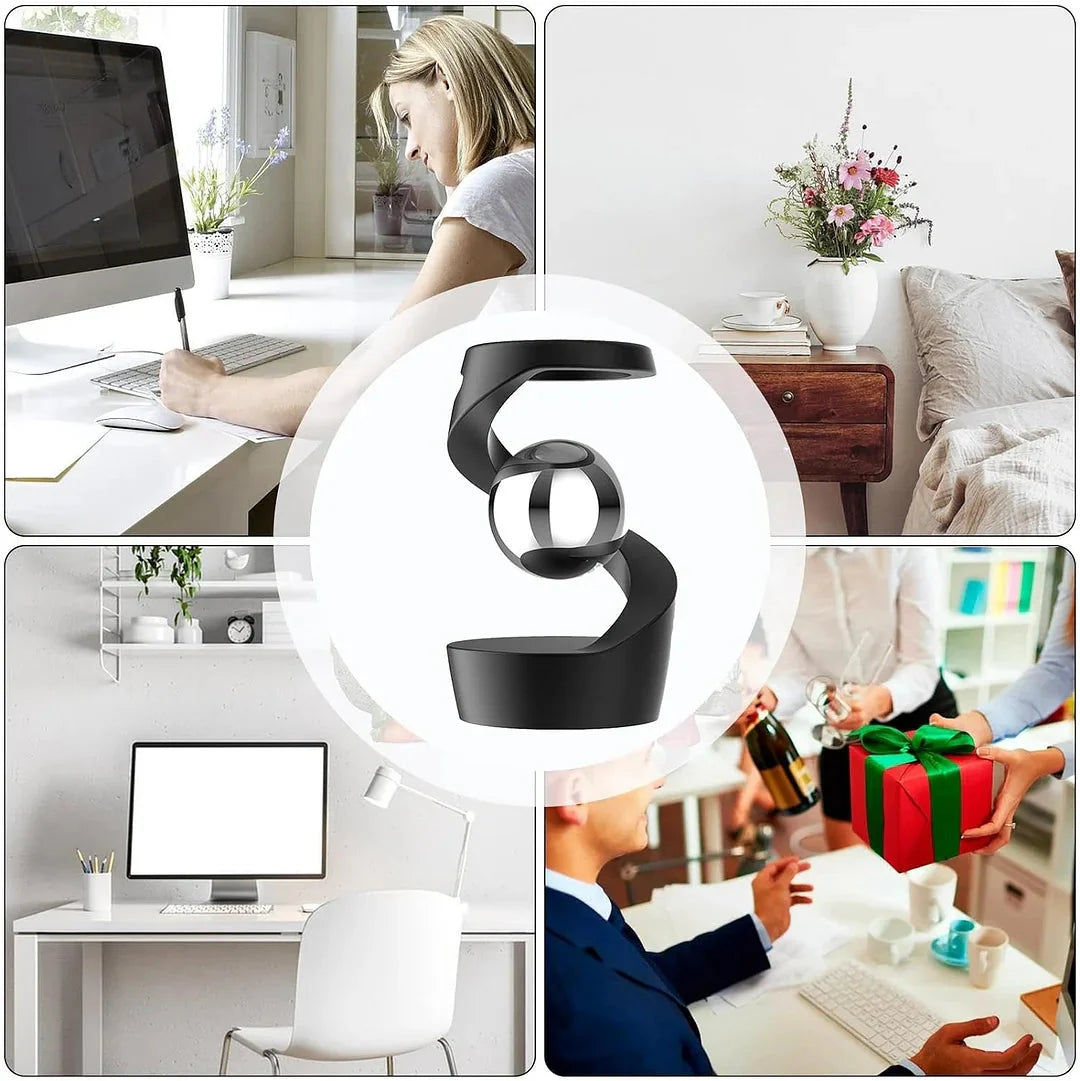 Kinetisches Schreibtischspiel mit schwebender Gravitation