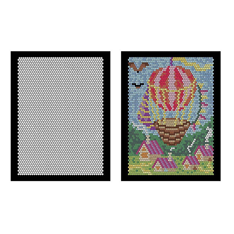 100 Malen-nach-Zahlen Buchset – Entspannendes & Kreatives Malvergnügen