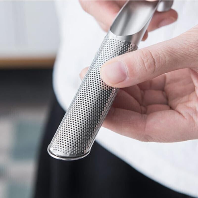 5 Stück Teesieb aus Edelstahl – Feines Filtersieb für losen Tee und Kräuter