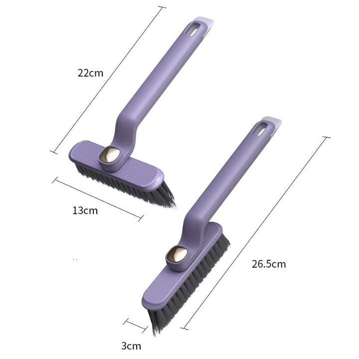 1+1 Gratis | Multifunktionale, Drehbare mit V Borsten Reinigungsbürste