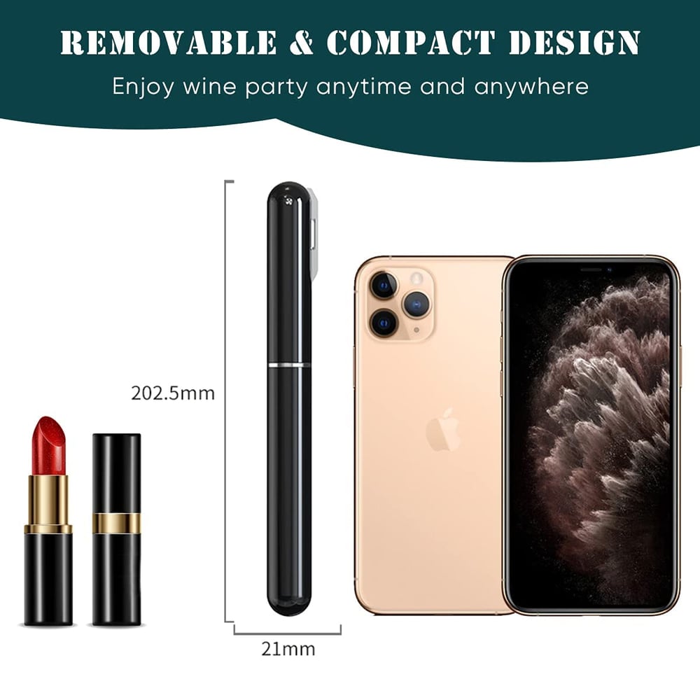 Weinflaschenöffner mit Luftdruck – Sauber, schnell & ideal für unterwegs