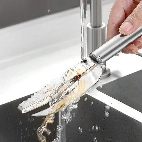 3-in-1 Fischentschupper – Schnelles & Einfaches Entfernen mit Edelstahlklinge