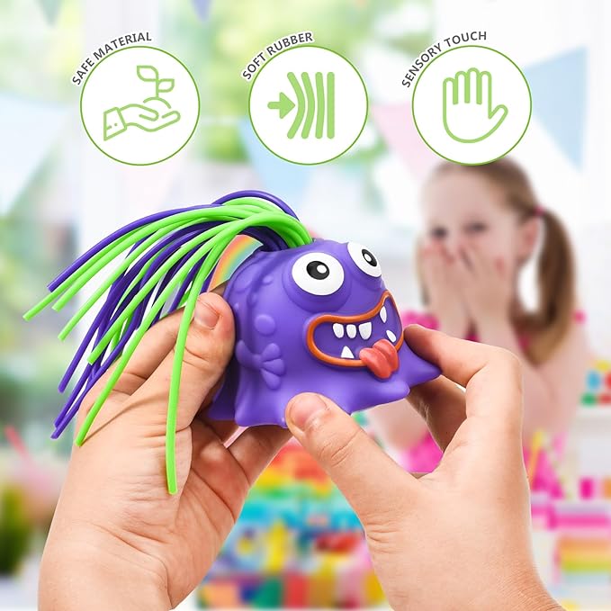 Schreiendes Monster Fidget-Spielzeug – Lustige Stressbewältigung für alle Altersgruppen