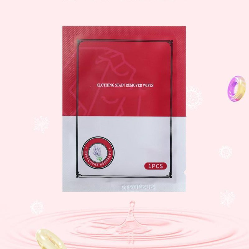 20er-Pack Fleckenentferner-Feuchttücher – Für saubere Kleidung unterwegs