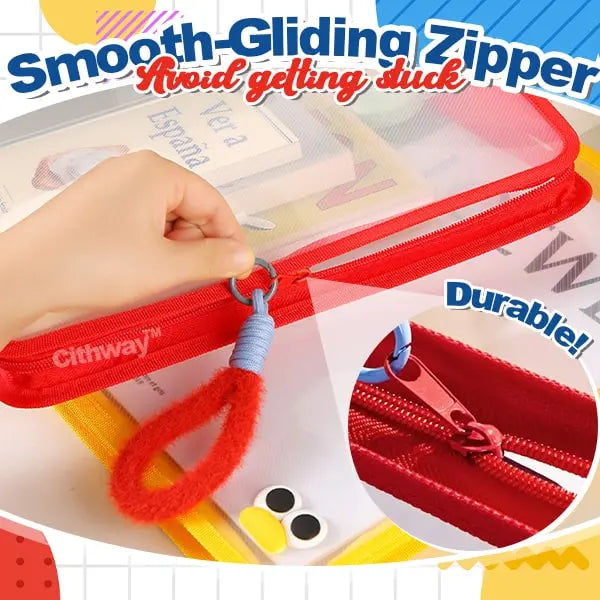 A4-Reißverschlussmappe zur Dokumentenorganisation