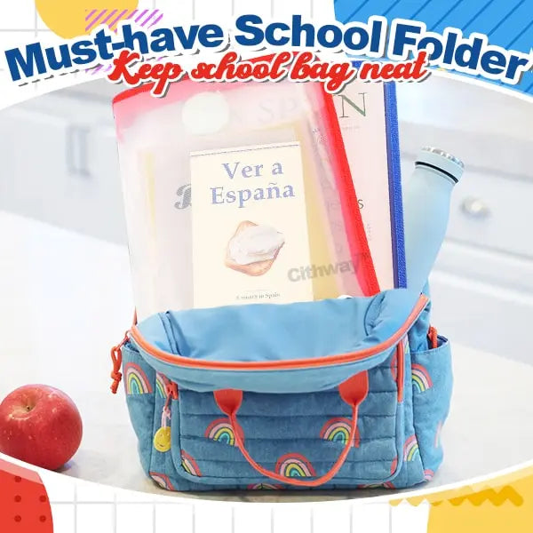 A4-Reißverschlussmappe zur Dokumentenorganisation