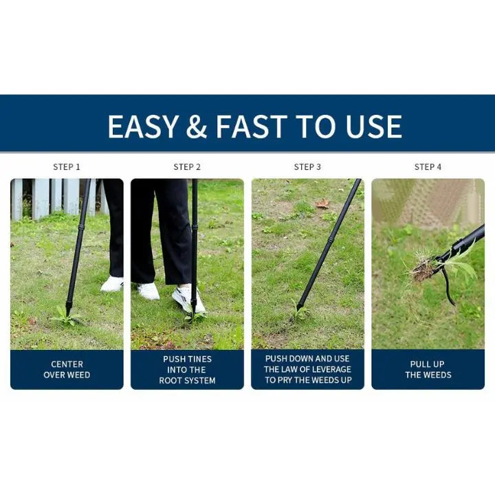 Abnehmbares Unkrautentfernungswerkzeug