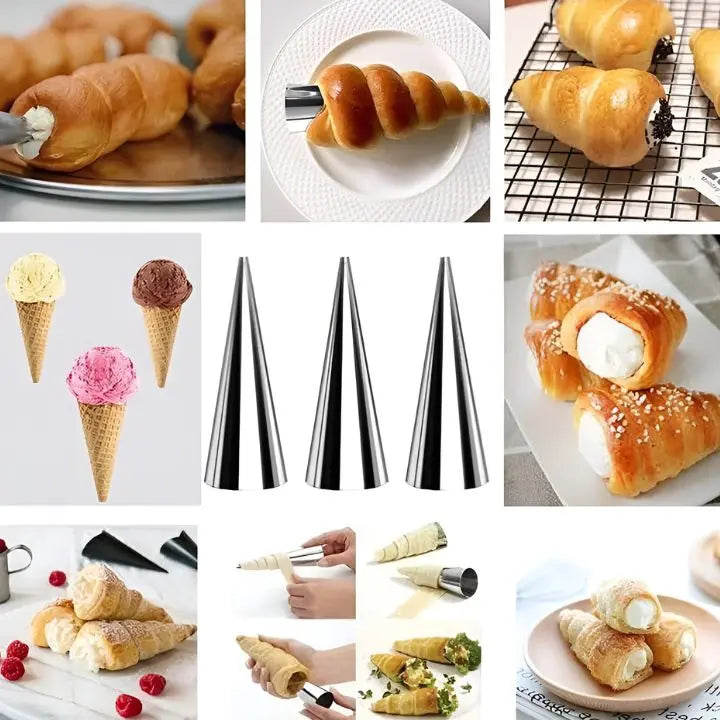 CannoliTreats™ Meisterhaftes Cannoli-Form-Set für Zuhause!