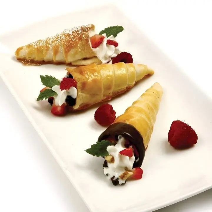 CannoliTreats™ Meisterhaftes Cannoli-Form-Set für Zuhause!