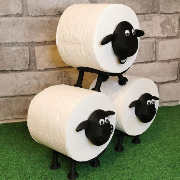 1+1 Gratis | Charmantes Schaf-Toilettenpapierhalter