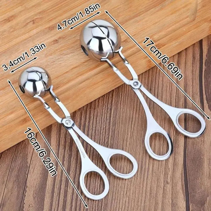 Edelstahl-Fleischbällchenformer | + 1 Kleine Gratis