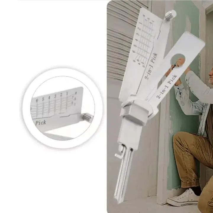 Edelstahl Hauptschlüssel-Decoder