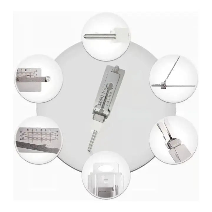 Edelstahl Hauptschlüssel-Decoder