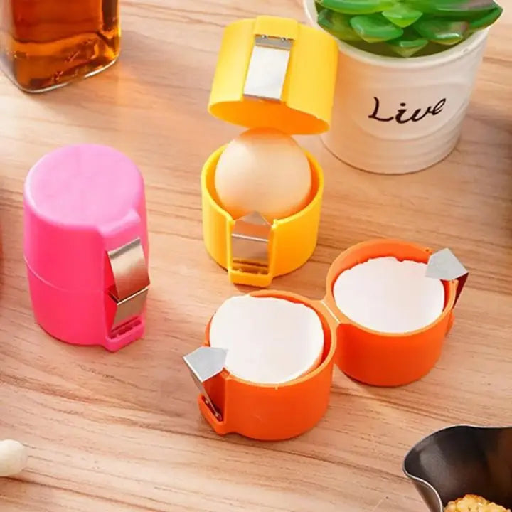 Effizienter Eierschalenöffner & Separator