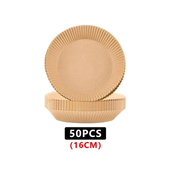 Einwegpapier für Heißluftfritteusen (50 Stücke)