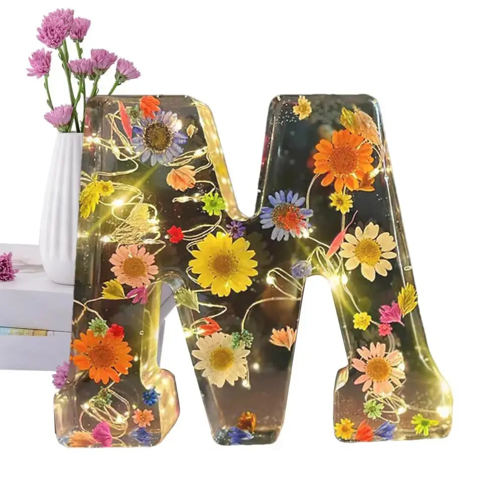 Handgefertigte Blumenlampe für stimmungsvolles Ambiente