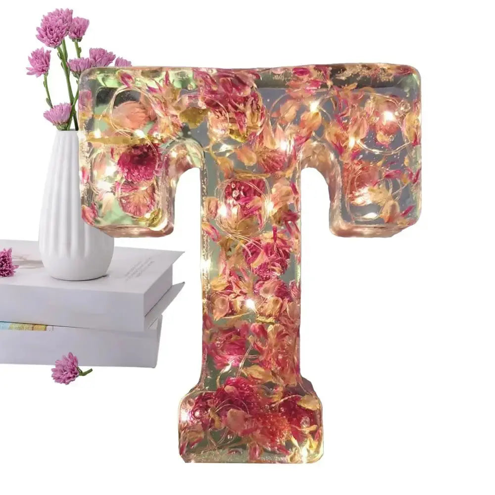 Handgefertigte Blumenlampe für stimmungsvolles Ambiente
