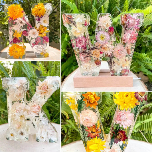 Handgefertigte Blumenlampe für stimmungsvolles Ambiente