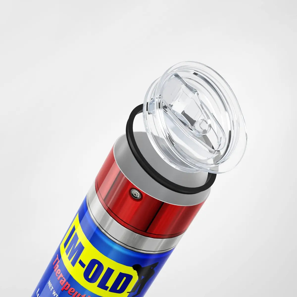 Einzigartiger Edelstahl-Thermobecher mit witzigem Dirty-Muster