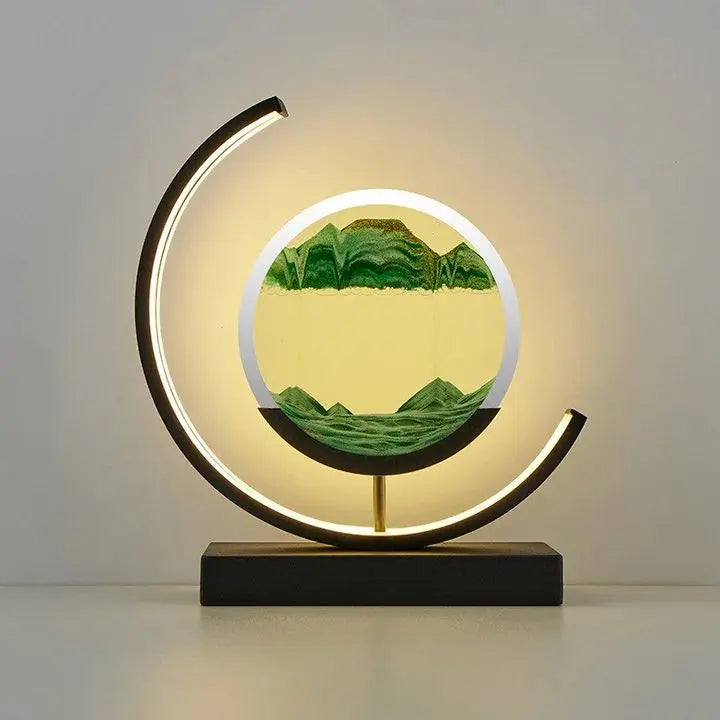 Elegante LED-Sandkunstlampe mit Bewegung