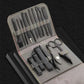 Faltbares Edelstahl-Nagelknipser-16-teiliges Set