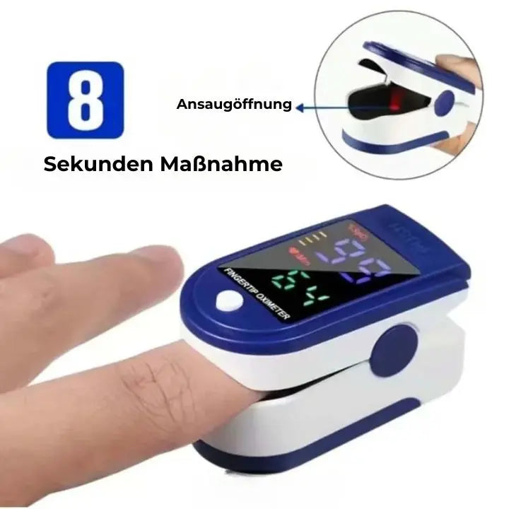 Finger pulsoximeter