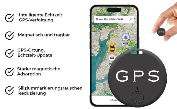 Mini GPS-Tracker mit Magnet – Unsichtbar & Echtzeit-Ortung für Autos & Wertsachen!