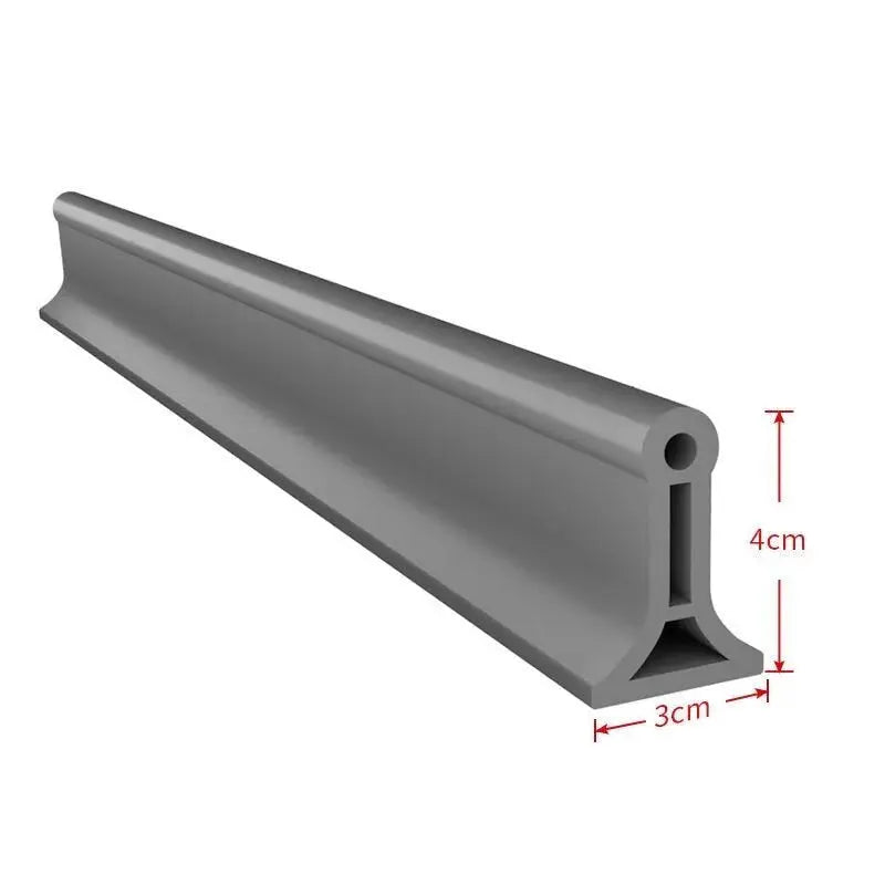 Flexibler Silikon-Duschschutz
