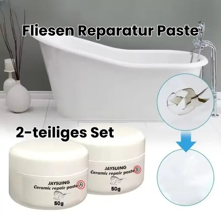 Fliesen Reparatur Paste - Einfache und kostengünstige Reparatur für Fliesen