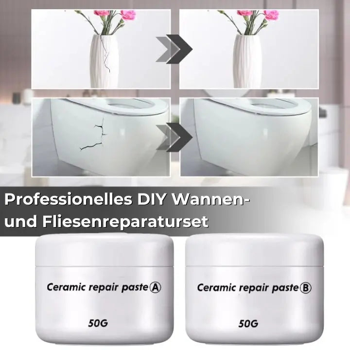 Fliesen Reparatur Paste - Einfache und kostengünstige Reparatur für Fliesen