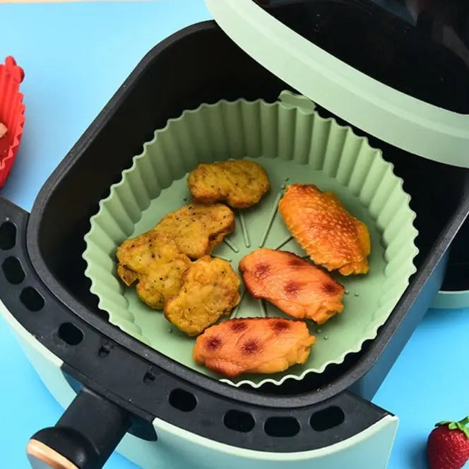 FryerTray™️ Heißluftfritteuse Silikontablett (5er Satz)