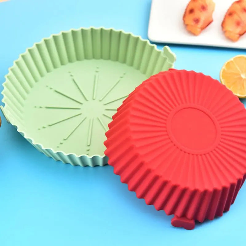 FryerTray™️ Heißluftfritteuse Silikontablett (5er Satz)