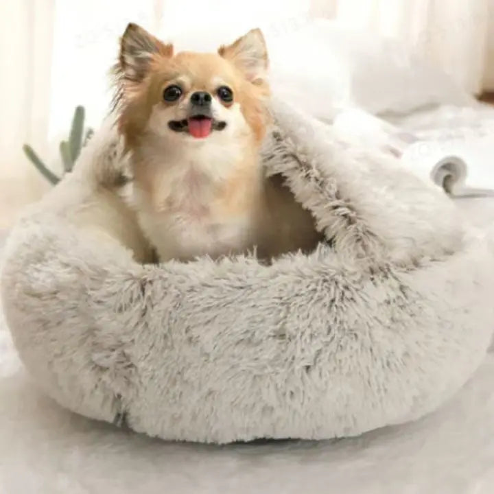 Gemütliche Haustierhöhle – Premium Bett für Komfort & Sicherheit