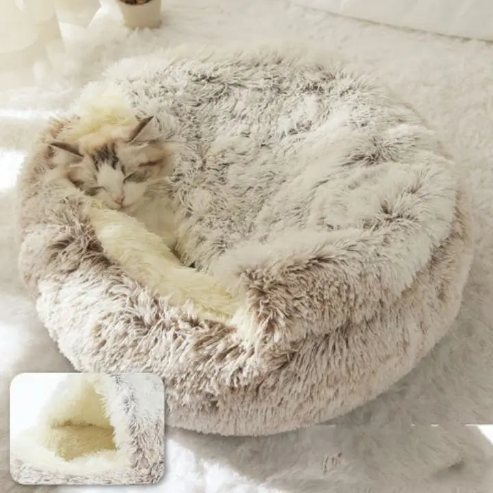 Gemütliche Haustierhöhle – Premium Bett für Komfort & Sicherheit