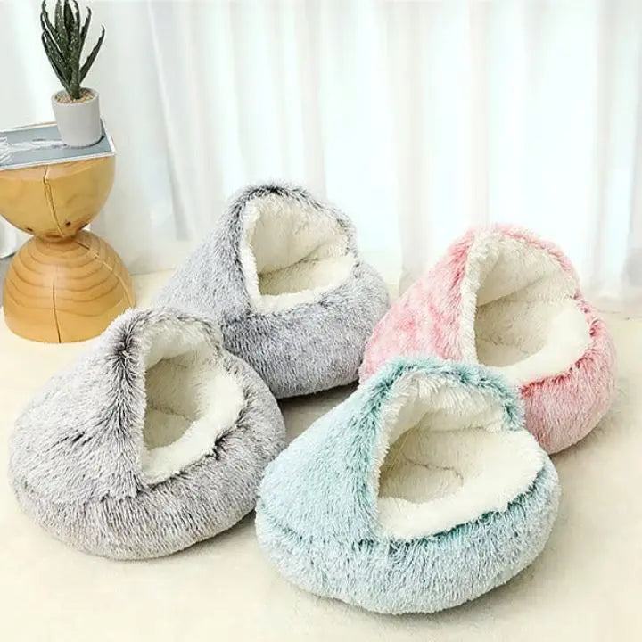 Gemütliche Haustierhöhle – Premium Bett für Komfort & Sicherheit