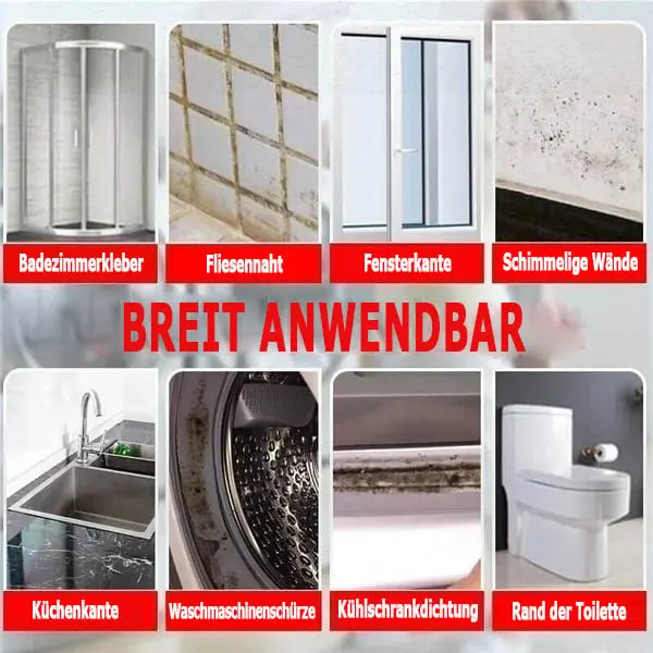 Haushalts-Schimmelentferner-Gel für Fliesen und Fugen