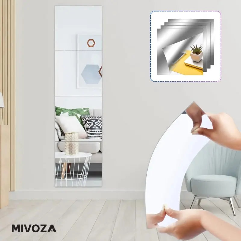 Hochwertiger Acryl-Wandspiegel - bruchsicher und sicher für Ihr Zuhause