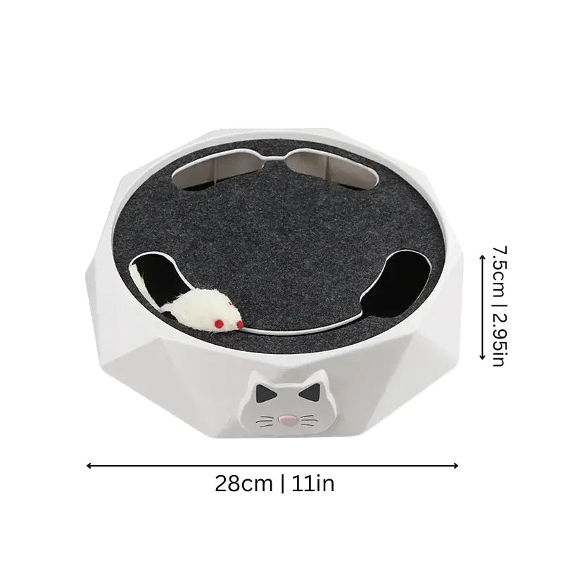 Katzenspielzeug – Realistische Mausbewegung & Kratzfläche