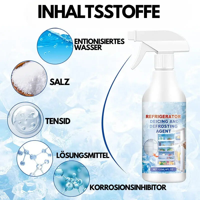 Kraftvoller Kühlschrank-Enteisungsspray
