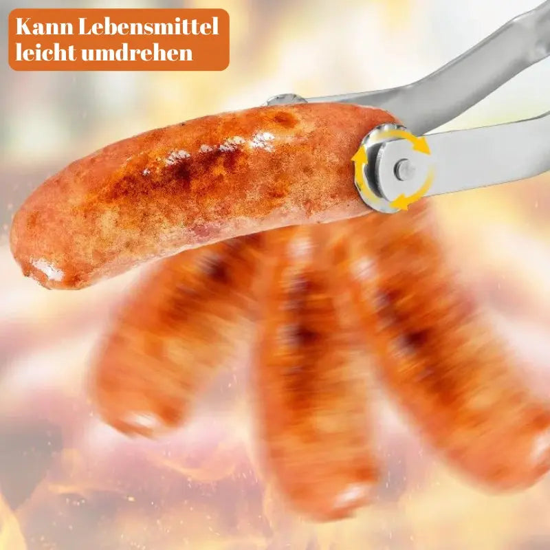 Langlebige BBQ-Würstchenzange