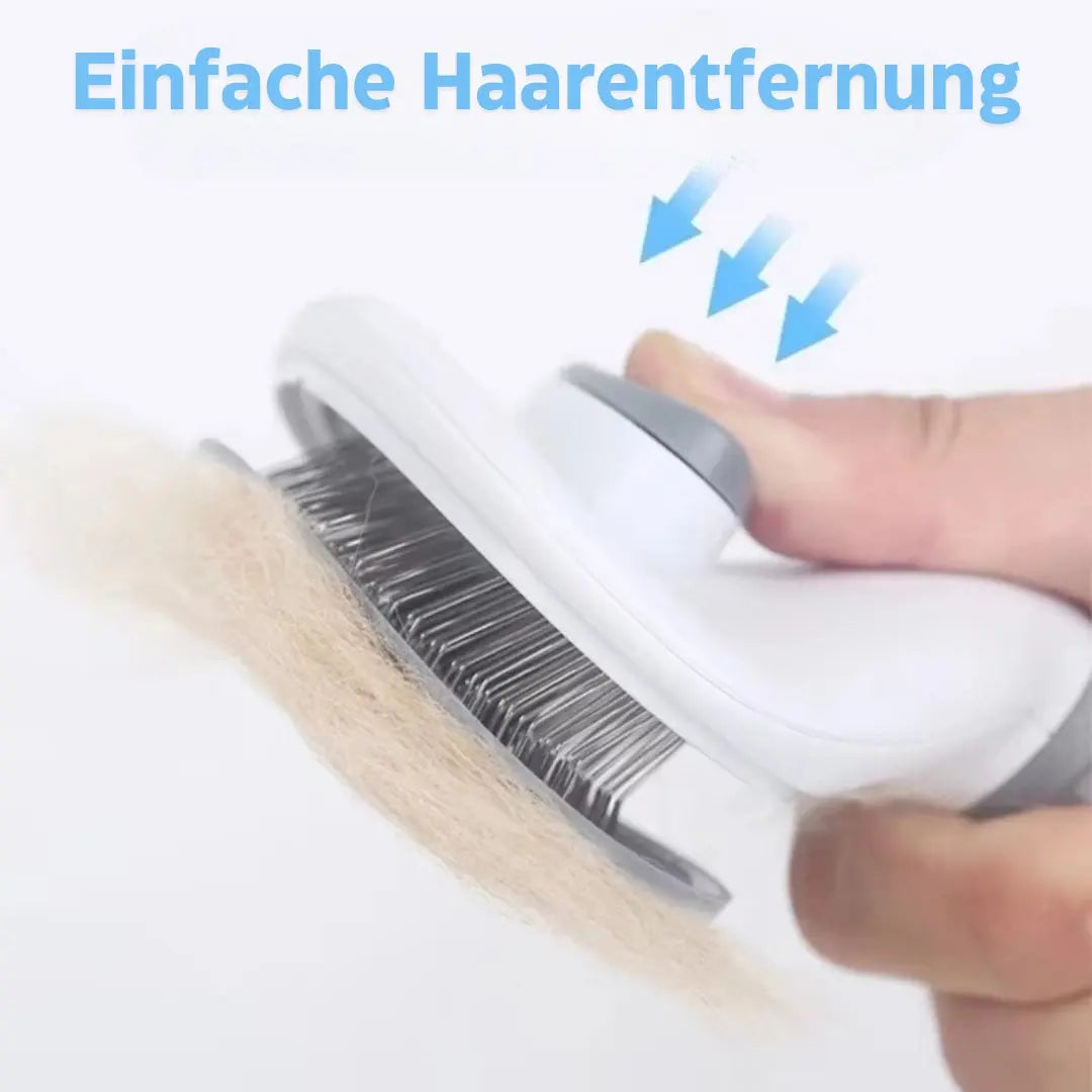 Leicht zu reinigende Haustierbürste